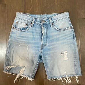 Vintage Levi 501 cutoffs. Approx. size 28